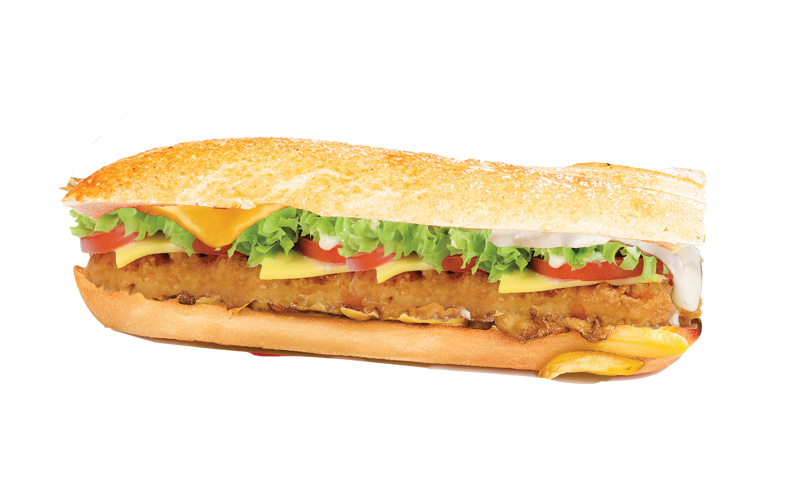 Sandwich Crousty Fish poisson pann&eacute; Cannes La Bocca